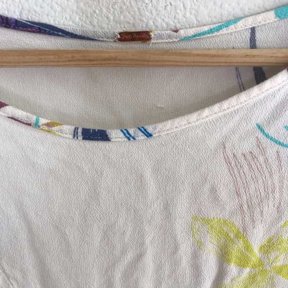 Free People Clear Skies Revolve Floral Tunic Mini - Picture 6 of 8